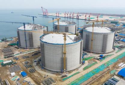 營口LNG接收站項目建設進度超七成