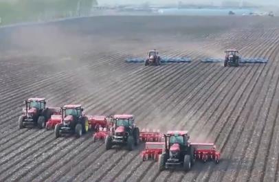 “良種+良機+良法”助力增產(chǎn)增收 希望的田野上繪就如畫“豐”景