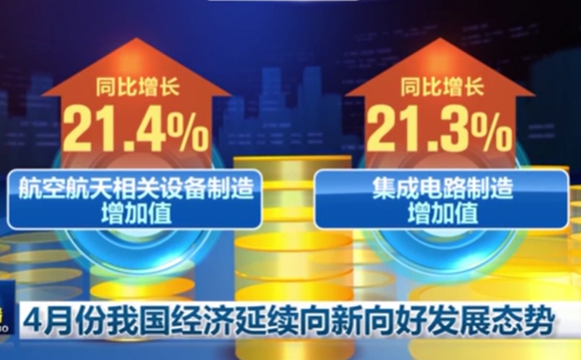 頂住壓力穩(wěn)定增長 4月份我國經(jīng)濟延續(xù)向新向好發(fā)展態(tài)勢