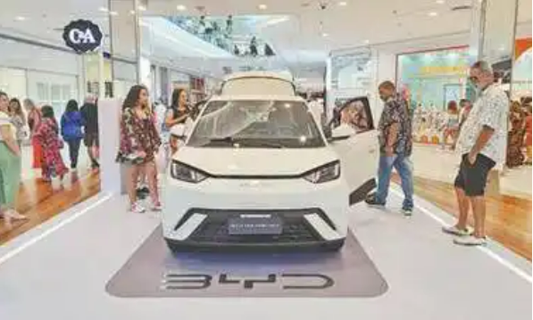 中國新能源汽車走俏拉美市場