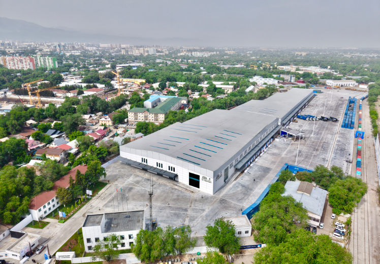 中國建筑承建的哈薩克斯坦最大物流運輸樞紐建成投用