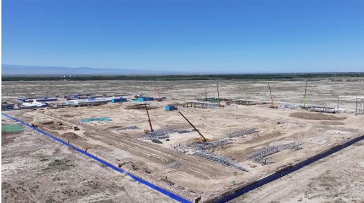 新疆塔額750千伏輸變電工程建設(shè)全面加速