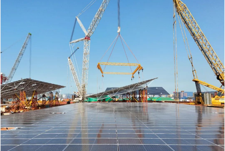 山東國資國企發(fā)力綠色物流 煙臺港上半年光伏設(shè)備發(fā)運量創(chuàng)歷史新高