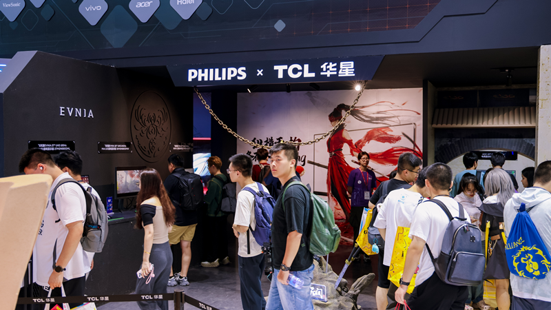 ChinaJoy2025丨TCL華星攜手AOC&飛利浦EVNIA亮相，帶來300Hz高刷電競體驗(yàn)