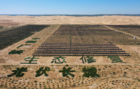 “光伏長城”讓“死亡之?！弊兡茉淳G洲