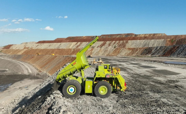 北重集團(tuán)研制生產(chǎn)的NTE150E純電動礦用自卸車填補(bǔ)國內(nèi)空白