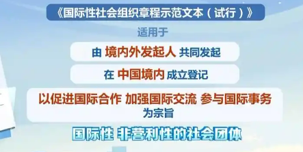 我國(guó)出臺(tái)首個(gè)國(guó)際性社會(huì)組織規(guī)范性文件