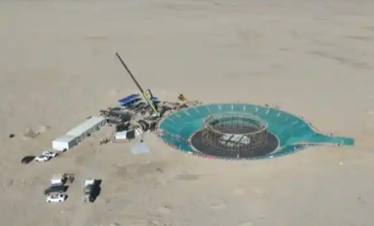 青海格爾木350兆瓦塔式光熱發(fā)電項(xiàng)目開工建設(shè)