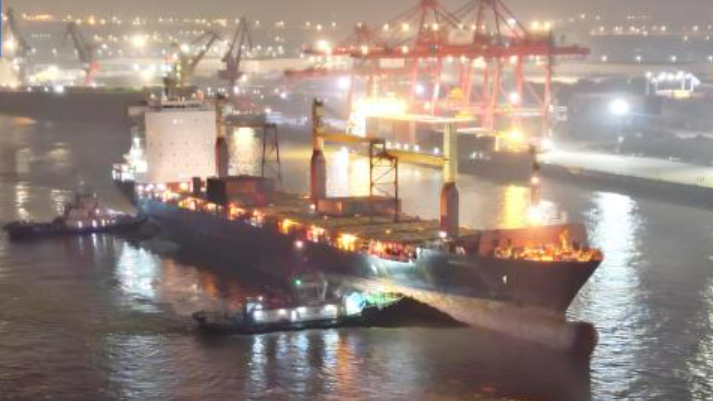 歷時63天！南京港至北極航線貨輪首次成功往返