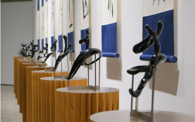 數(shù)字技術(shù)激活千年翰墨 香港展出三維“體書”