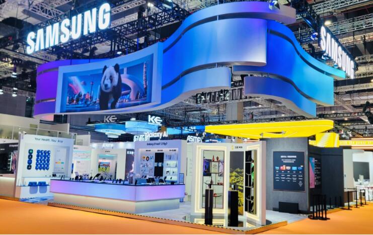 三星Micro RGB色彩技術亮相進博，智繪AI家電新視界