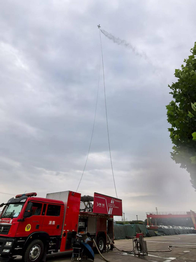 國內(nèi)首套丨卓翼智能ZTX260改寫超高層消防史，破局超高層建筑滅火全球性難題