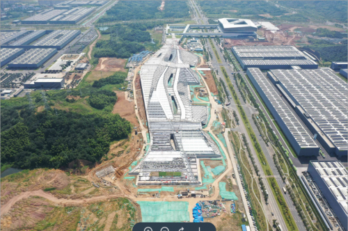 中聯(lián)重科全球研發(fā)中心創(chuàng)新孵化基地項目電氣工程全面完成