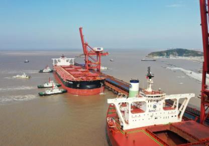 寧波舟山港成為全球首個年貨物吞吐量超14億噸大港