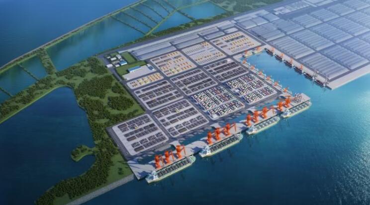 賦能灣區(qū)高質(zhì)量發(fā)展，打通“咽喉”動脈新格，廣州港國際通用碼頭建設(shè)跑出“加速度”