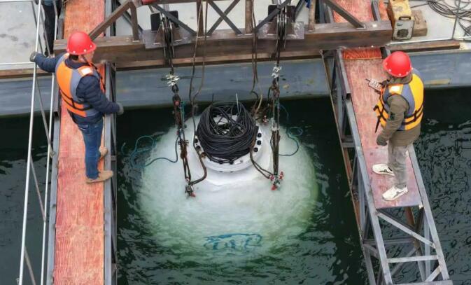 國內(nèi)首臺千瓦級水下抽蓄儲能系統(tǒng)“東儲一號”試驗成功