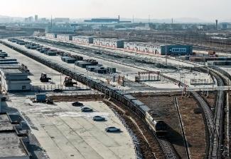 內(nèi)蒙古烏蘭察布中歐班列集散中心累計(jì)開(kāi)行中歐班列突破1000列