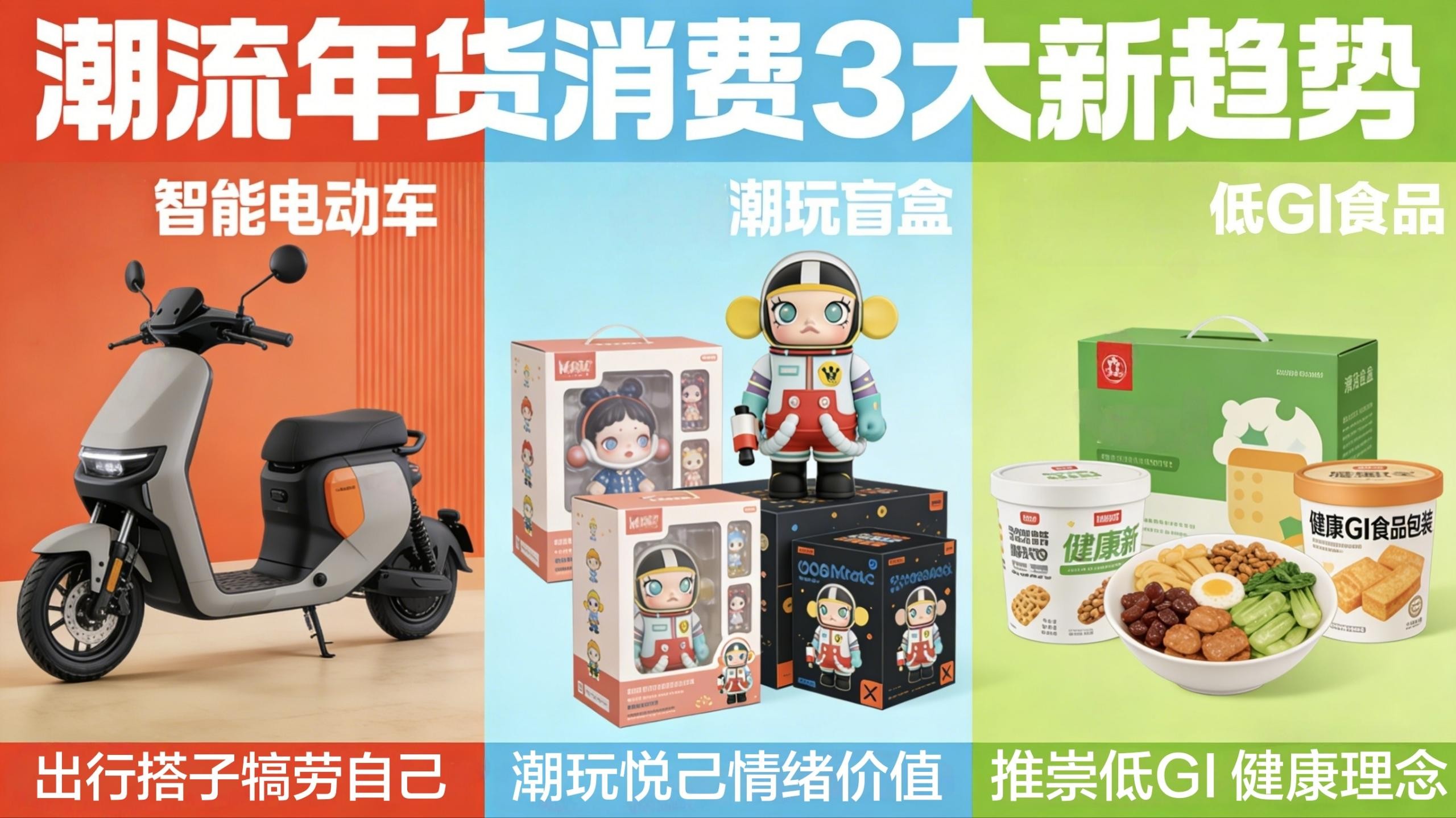 不買煙酒改囤“出行搭子” 年貨市場迎來年輕化：智能電動車、潮玩文創(chuàng)成新寵