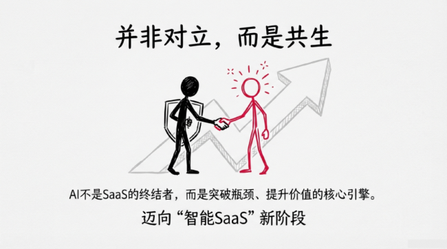 融合而非顛覆：別慌，AI不是來(lái)“干掉”SaaS的！