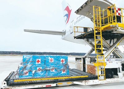 中國呼吸機全力生產(chǎn)供全球