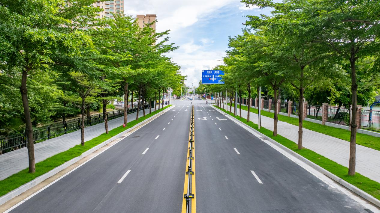 中交路建華南公司承建的東華路全線完工