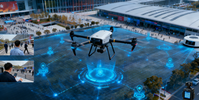 無(wú)人機(jī)構(gòu)筑立體防線：進(jìn)博會(huì)保障實(shí)現(xiàn)“空地協(xié)同”作戰(zhàn)升級(jí)